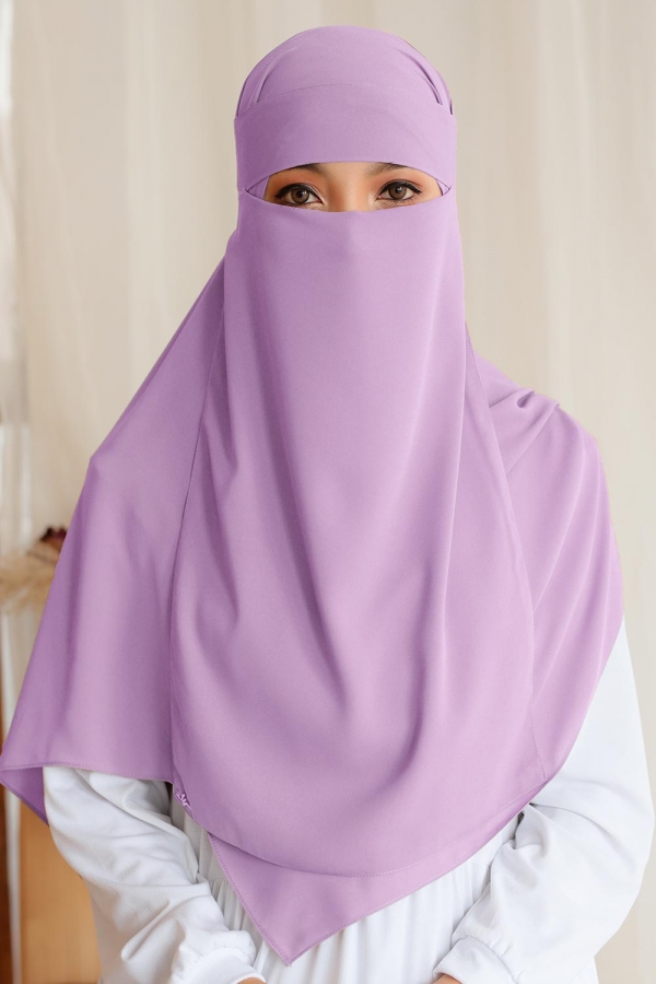 Everyday Niqab - Violet Purple Everyday Niqab - Violet Purple